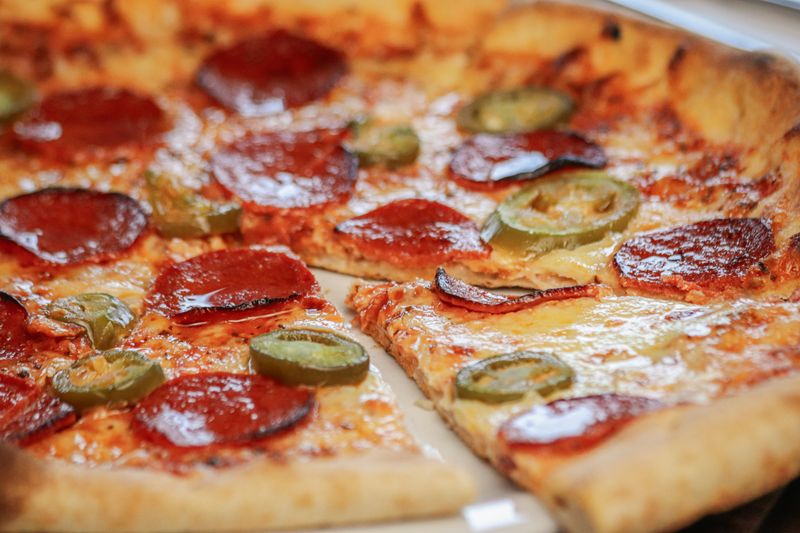 Pepperoni Supreme jets pizza loaded with crispy pepperoni